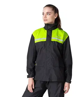 W-TEC Rinstop pláštenka čierna-fluo - M