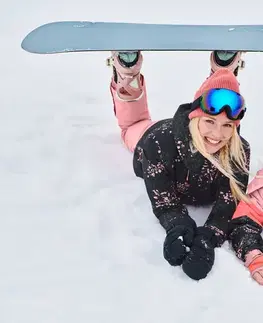 Pletená čiapka, ružová