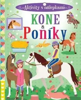Kone a poníky - Aktivity s nálepkami