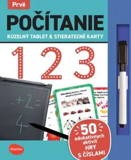 Kúzelný tablet & stierateľné karty – Prvé POČÍTANIE - North Parade Publishing