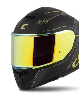Cassida Integral GT 2.1 Flash čierna matná/metalická zlatá/tmavo šedá 3XL (65-66)