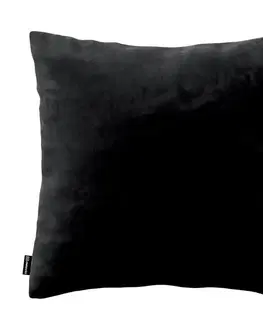 Dekoria Karin - jednoduchá obliečka, Sort, 43 x 43 cm, Velvet, 704-17