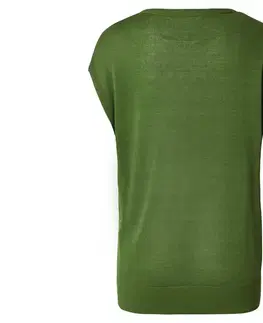 Ľahké úpletové tričko, zelené