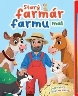 Starý farmár farmu mal