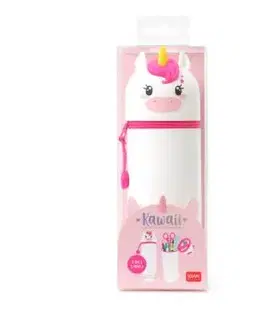 Legami Mäkké silikónové puzdro 2v1 Kawaii Unicorn