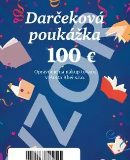 Elektronická darčeková poukážka 100€