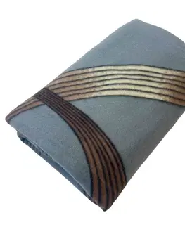 Deka Fleece Gold Ribbon 150x200cm TiaHome