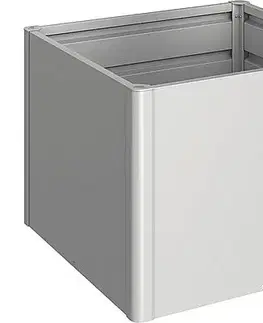 Biohort Zvýšený kvetináč na zeleninu BIOHORT 103 x 103 x 77 cm (strieborná metalíza)