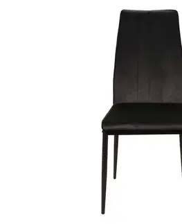 Jedálenská stolička ATOM VELVET Signal