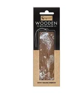 Drevená záložka Tanec medúzy Cozywood