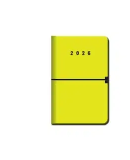Mini diár A6 2026 CAPRI neon