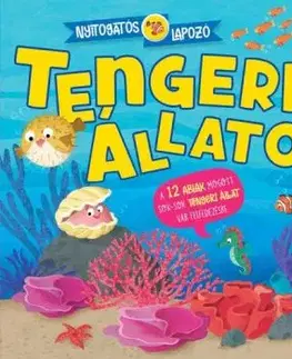 Tengeri állatok - Nyitogatós lapozó