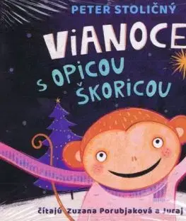 Vianoce s opicou Škoricou - audiokniha - Peter Stoličný