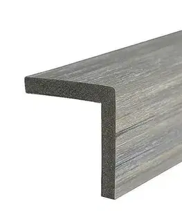 Ukončovacia lišta WPC UNVOC COEX sivá mat D002 40 x 60 x 2200 mm