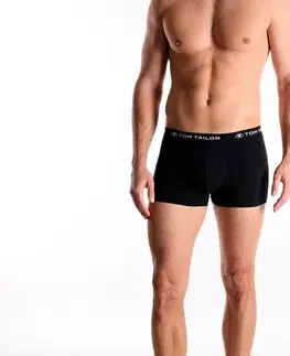 Boxerky TomTailor »Buffer«, 3 ks, čierne