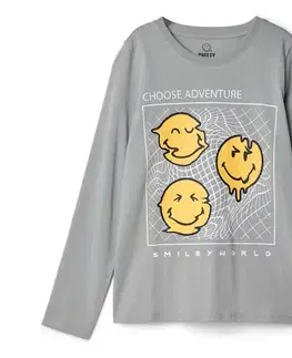 Detské tričko s dlhým rukávom SMILEYWORLD®