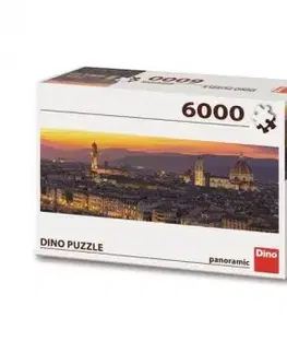 Puzzle Zlatá Florencia 6000 panoramic Dino