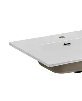 ArtCom Keramické umývadlo GO 60 | biely lesk 60 cm