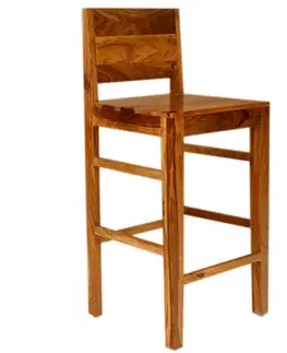 Barová stolička indický masív palisander