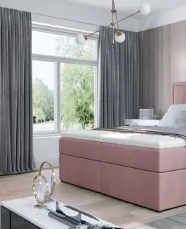 MOREN 16 boxpringová posteľ 180x200, Mat Velvet 63