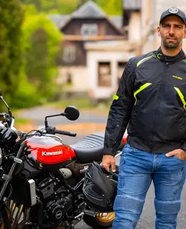 W-TEC Timuco čierna-fluo - 3XL