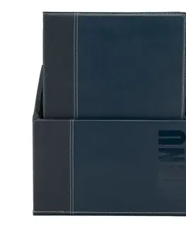 SECURIT Box s jedálnymi lístkami TRENDY, modrá (20 ks)