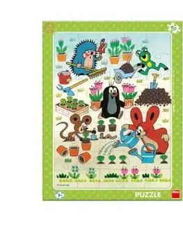 Puzzle Záhradník Krtko 40 Dino