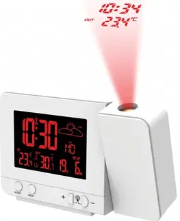 Rádiom riadený budík s projektorom JVD RB3531.2
