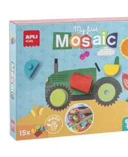 APLI Moja prvá drevená mozaika 15 dielikov - APLI