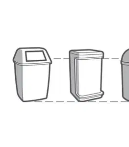 Tescoma zaťahovacie vrecká do odpadkových košov CLEAN KIT 60l,15ks
