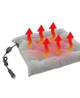 Compass Vyhrievaný podsedák s termostatom Premier, 12 V