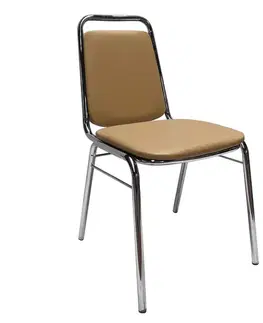 KONDELA Zeki konferenčná stolička hnedá