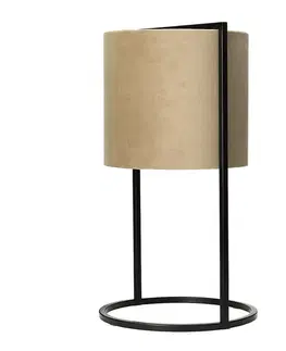 Dekoria Stolová lampa Santos Sand, 25 x 45 cm