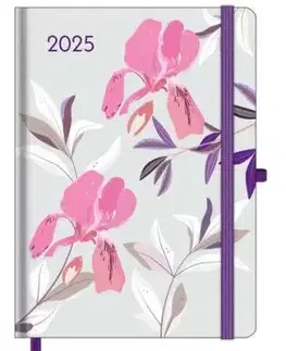 Diár 2025 Floral veľký Neumann