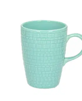 Dekoria Hrnček Iri 400ml turquoise, 9 x 9 x 12 cm