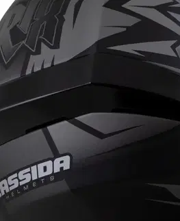 Cassida Orbit StriX čierna matná/šedá L (59-60)