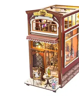 2Kids Toys - 3D LED zarážka na knihy Kavárna, napájení 2xAAA 2DM2411