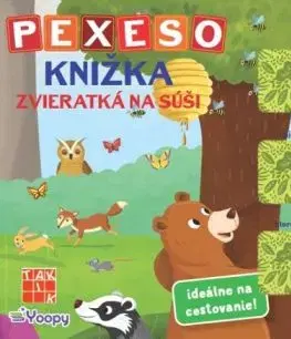 Pexeso knižka - Zvieratká na súši