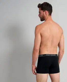 Boxerky TomTailor »Buffer«, 3 ks, čierne