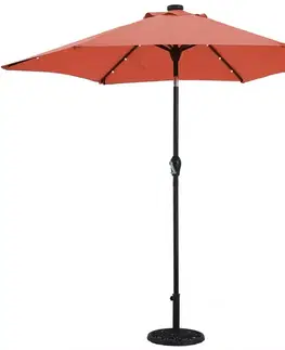 Záhradný slnečník LED 300 cm