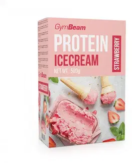 GymBeam Proteínová zmrzlina Protein Ice Cream 500 g jahoda