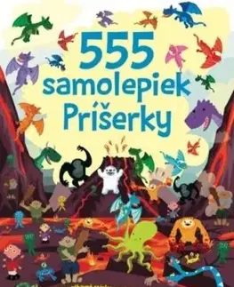 555 samolepiek - Príšerky