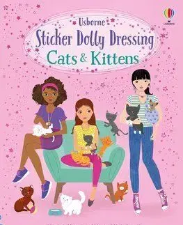 Sticker Dolly Dressing Cats and Kittens - Lucy Bowman