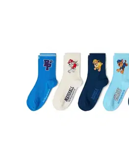 Detské ponožky, 5 párov »Paw Patrol«, modré