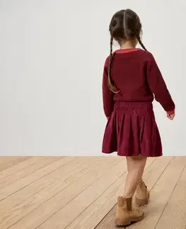 Detská sukňa so záhybmi