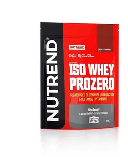 Nutrend ISO WHEY Prozero 500 g slaný karamel