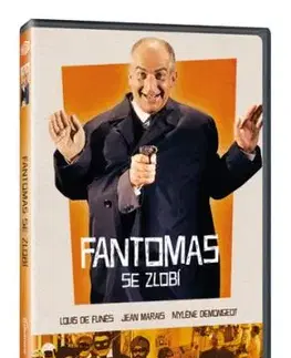 Fantomas se zlobí DVD