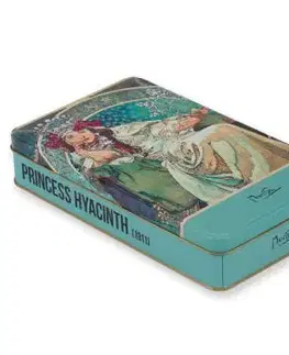 Plechová dóza Alfons Mucha - Princezná Hyacinta, 24 × 14 × 4 cm