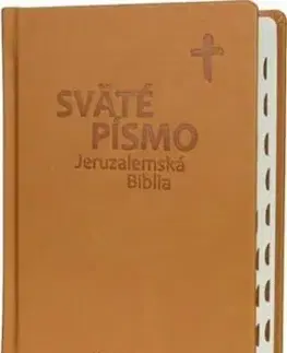 Sväté písmo – Jeruzalemská Biblia (hnedá obálka - stredný formát)