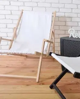 Skladacie plážové lehátko BAHAMA ROJAPLAST